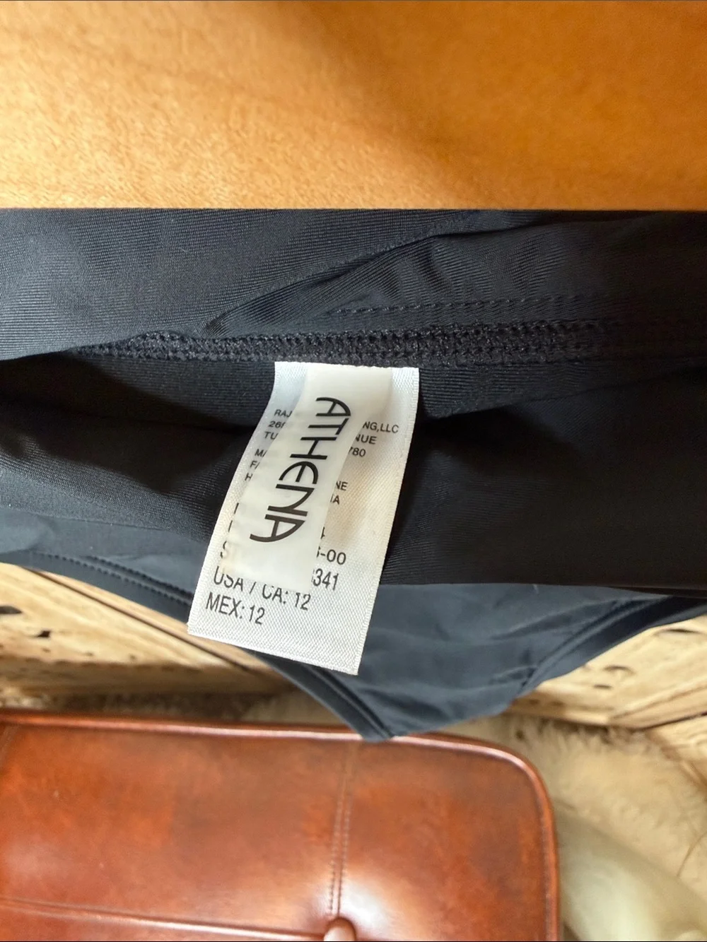 Athleta Black Women's Bikini Bottom - Ruched Sides